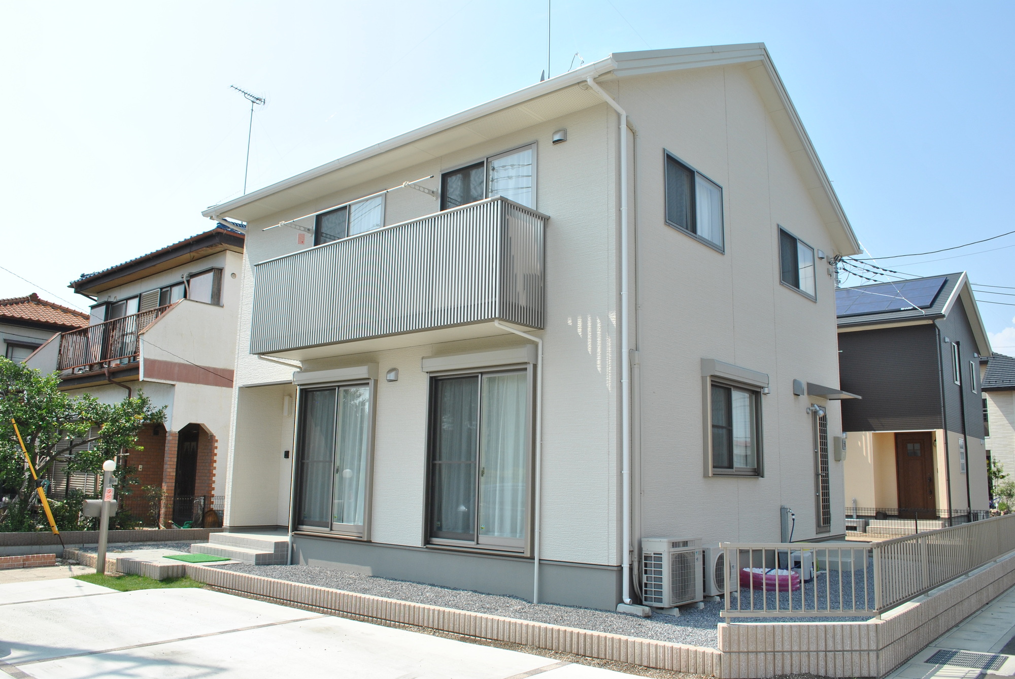 足場解体・清掃・完了